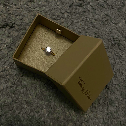 Thomas sabo ring white stone - ring,