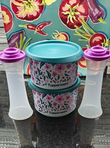 Tupperware canisters plus - canisters, 2
