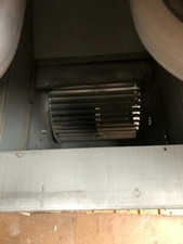 Gas fired warm air - , heater