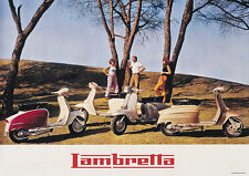 Lambretta, Li150, Li125, Li150 Special, MK1 Golden Jet 200 Print Picture Poster
