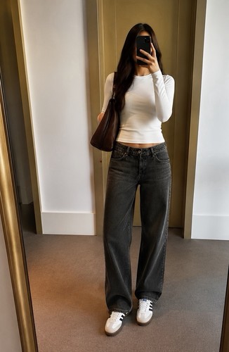 Zara low rise jeans - zara,
