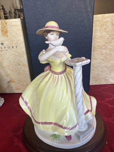 Coalport bone china figurine - coalport,