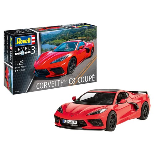 Revell corvette coupe - revell,