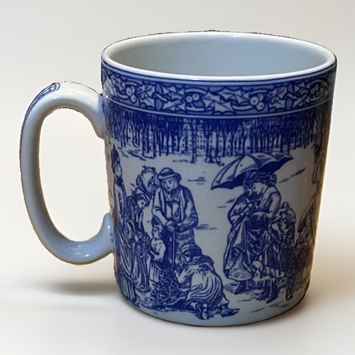 Vintage spode blue - blue, room
