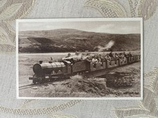 old postcard.  Fairbourne