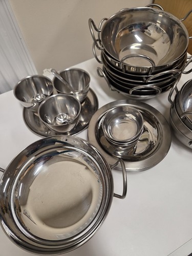 Stainless steel balti - stainless,