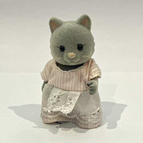 Sylvanian grey cat mother