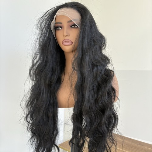 Black lace front - black, wigs
