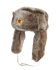 Cossack Hat Grey Soviet USSR