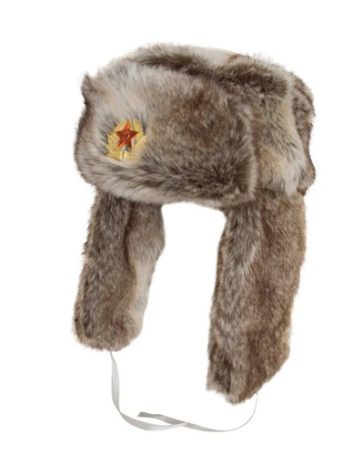 Cossack hat grey - grey, ussr