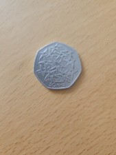 25th Anniversary of the UK's entry into the EU -  1973 to 1998 50p coin