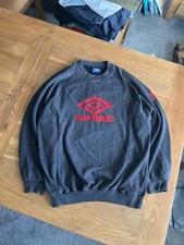 90s Umbro Training Jumper Oasis Liam Gallagher Style Size XL Good Condition