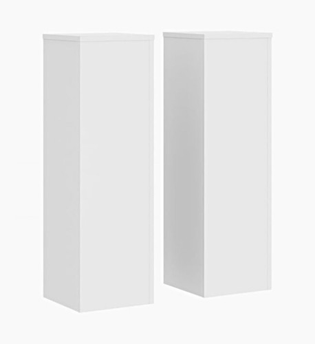 Vidaxl plant stand pcs white - plant, 2
