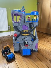 Imaginext Bat Cave With Figures And Car