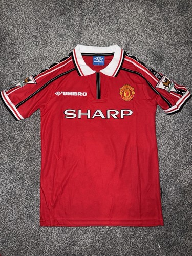 Retro man united beckham - man,