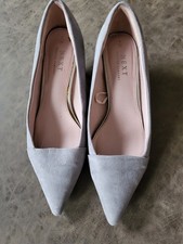Next Woman's Grey Suede Kitten