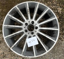 MERCEDES E CLASS 20" GENUINE AMG BLACK DIAMOND CUT FRONT USED ALLOY WHEEL BT22