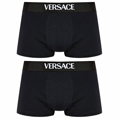 Versace men black low rise - black,
