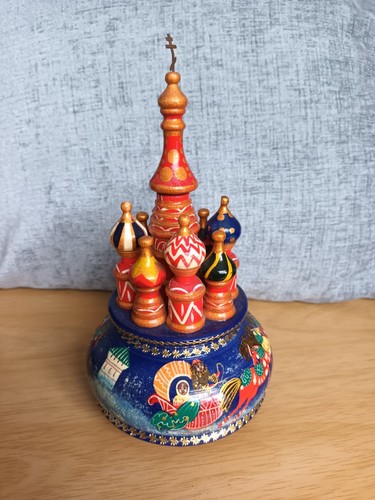 Russian hand painted wooden - russian,