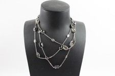 Swarovski Crystal Necklace Multi-Chain Statement Boxed Signed Branded