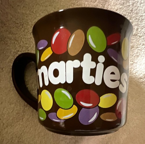 Smarties advertising mug brown - smarties,