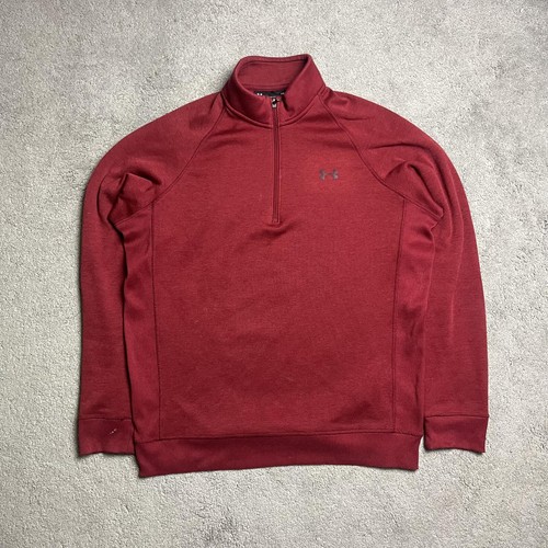 Under armour red quarter zip - under,