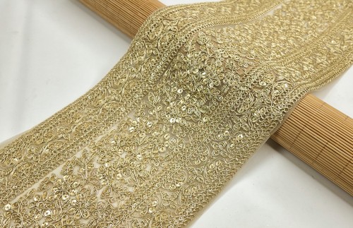 Wide indian embroidered - 6.5",