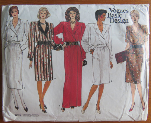 Vogue 1291 sewing - vogue,