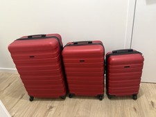 Jhon Lewis Any day Red Suitcase Trio Set
