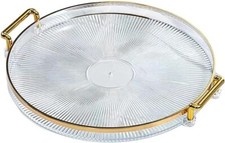  3pcs Round Decorative Tray
