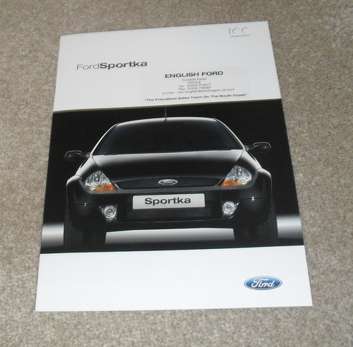 Ford sportka brochure 2003 - sportka,