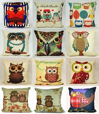 Owl Cushion Covers or Filled