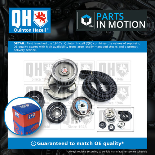 Timing belt water pump - belt, &