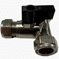 15mm isolation tee valve with - valve,