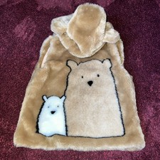 Next girl brown bear faux fur