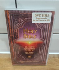 Holy Bible 2 DVD Box Set Complete King James Version Old And New Testament