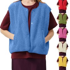 Women's Fuzzy Fleece Vest