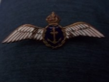 WW2 ROYAL NAVY FLEET AIR ARM SWEETHEART BADGE