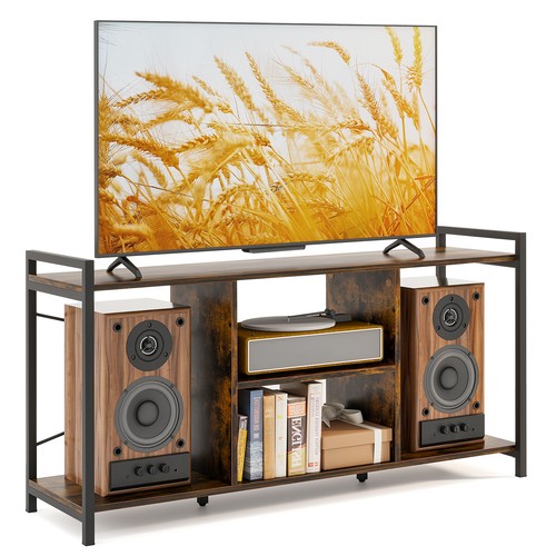 Gymax stand for tvs - stand, 55”