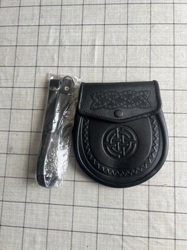 Leather sporran wallet for - wallet,