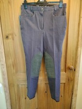 Ladies Denim Grey Trousers