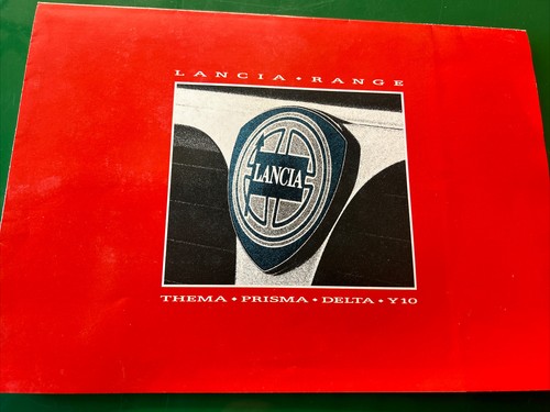 The lancia range delta - the,