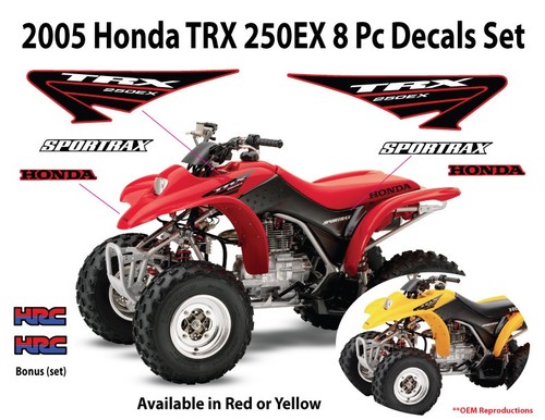 2005 honda trx - 250ex, decal