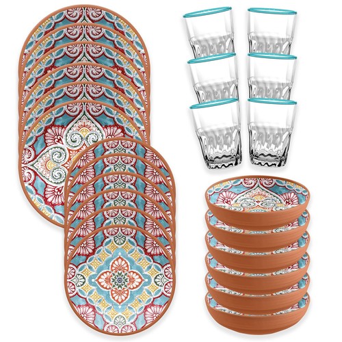 Rio corte 24pc melamine - corte,