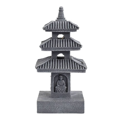 Pagoda statue with lantern - statue,