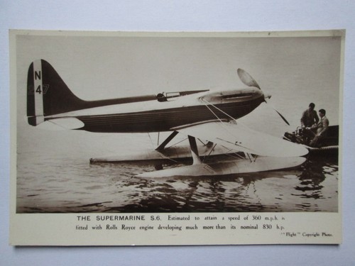 The supermarine speed - the,