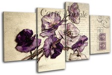Purple Vintage Shabby Chic