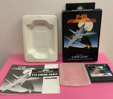 F-15 Strike Eagle - Sega Game Gear - Boxed with Manual - Gamegear GG PAL F15