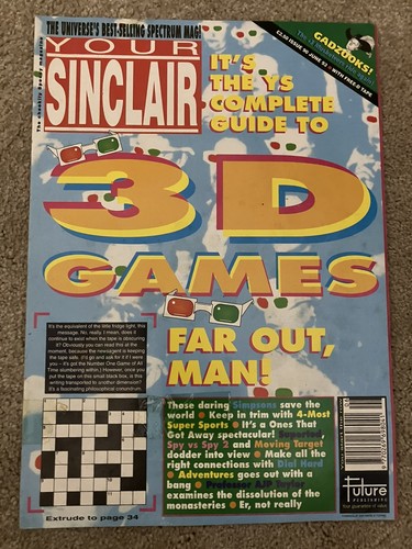 Your sinclair magazine issue - magazine,