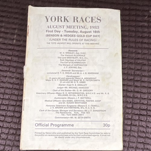 Vintage 1983 york - 1983,